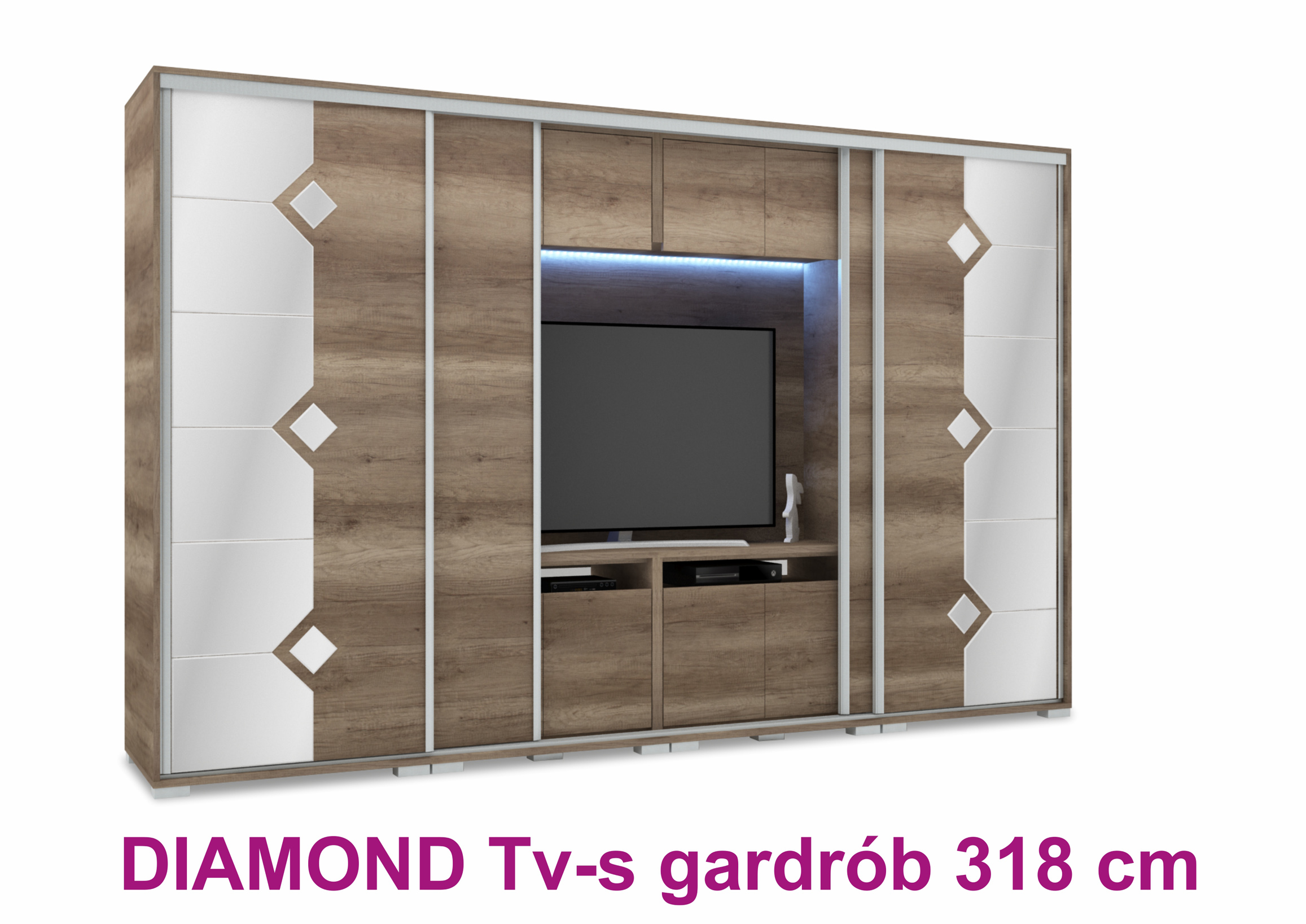 Diamond-Tv-s-gardrob-318-cm