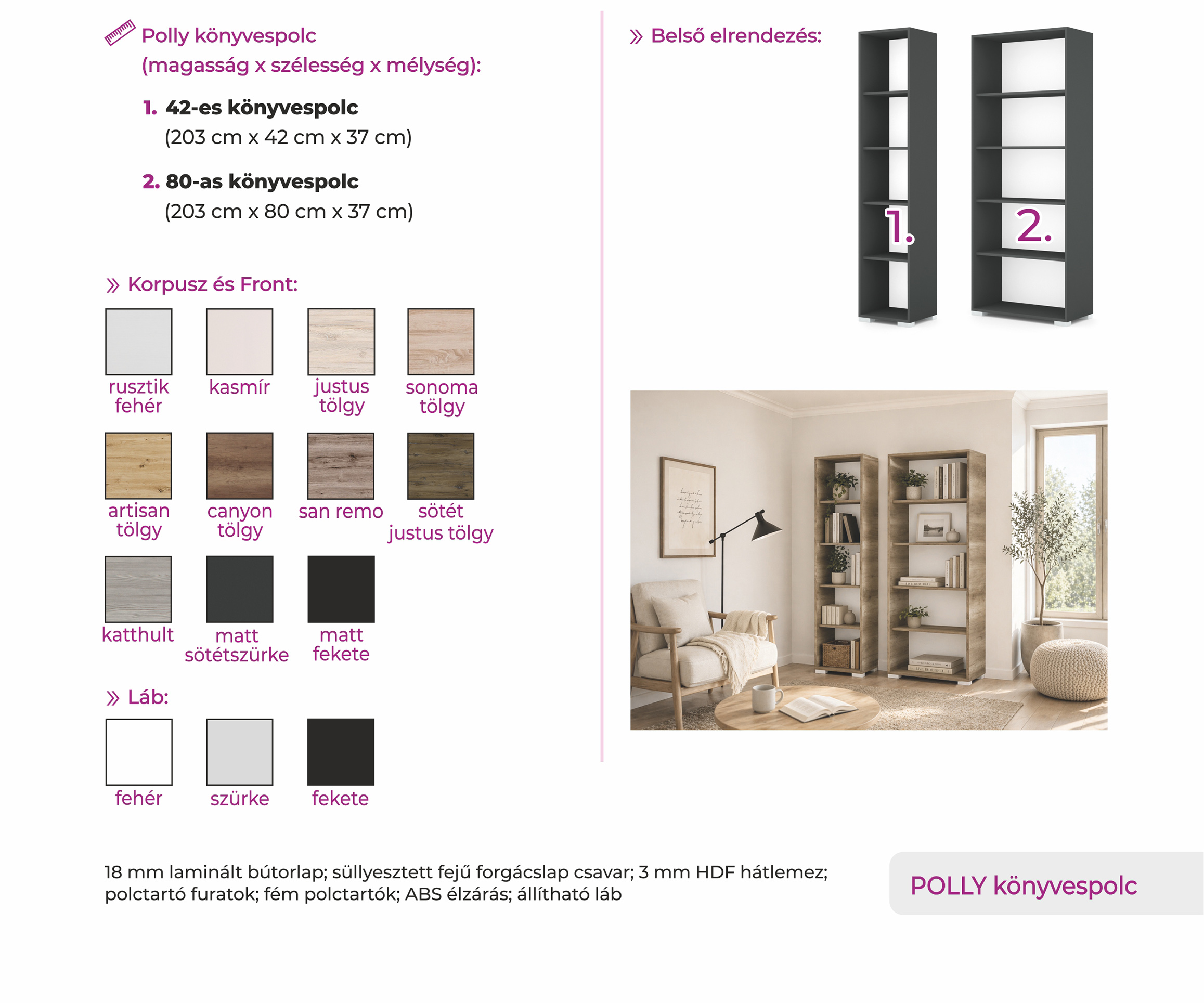 Polly_konyvespolc_meretrajz
