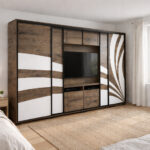 Baku 318 cm Tv-s tolóajtós gardrób / DNY/